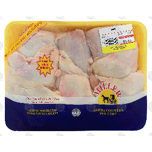 Miller  chicken thighs, price per pound 1lb