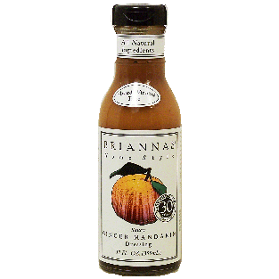 Briannas Home Style saucy ginger mandarin dressing  12fl oz