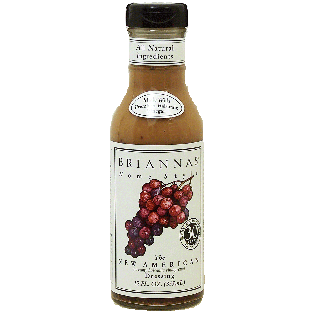 Briannas Home Style creamy balsamic vinaigrette dressing, The N 12fl oz
