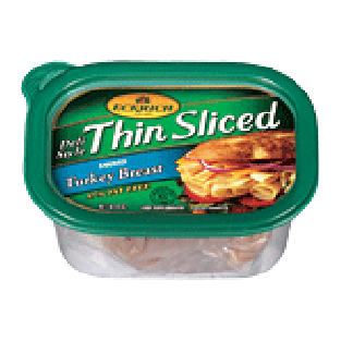 Eckrich  deli style thin sliced smoked turkey breast 7oz