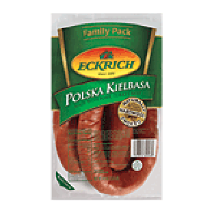 Eckrich Family Pack polska kielbasa made with pork, turkey, beef, 42oz