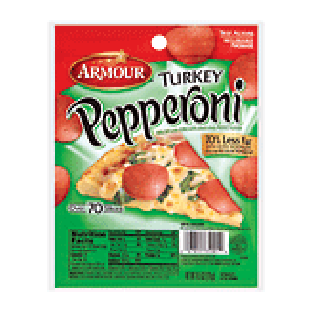 Armour  turkey pepperoni  4oz