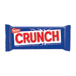 Nestle Crunch milk chocolate with crisped rice candy bar 1.55oz
