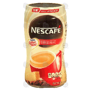 Nestle Nescafe sweet & creamy original, coffee & sweetened creame12-oz