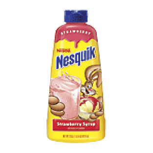 Nestle Nesquik Syrup Strawberry 22oz