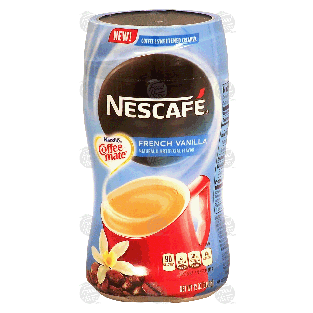 Nestle Nescafe french vanilla, coffee & sweetened creamer mix 12-oz
