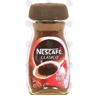 Nescafe Clasico instant coffee, dark roast, 100 cups 7-oz