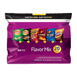 Frito Lay Flavor Mix 3 Lay's sour cream, 3 BBQ, 4 crunch cheeto, 3 20oz