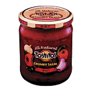Tostitos  hot chunky salsa  15.5oz