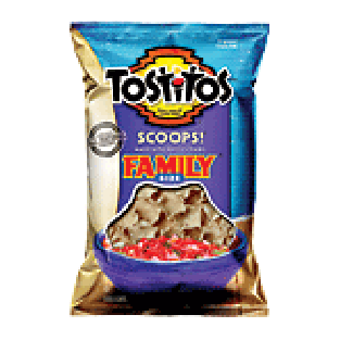Tostitos Scoops Party Size! original tortilla chips  14.5oz