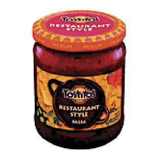 Tostitos  restaurant style salsa, medium 15.5oz