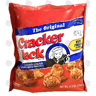 Cracker Jack  original caramel coated popcorn & peanuts 8.5oz