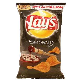Lay's  barbecue flavored potato chips  7.75oz