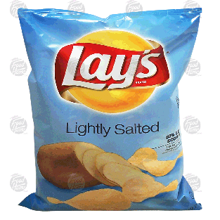 Lay's  lightly salted potato chips  7.75oz