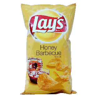 Lay's  honey barbecue flavored potato chips  7.75oz
