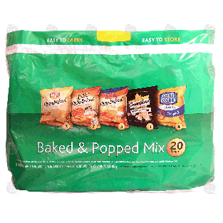 Frito Lay Baked & Popped Mix 3 original lay's, 7 cheetos, 3 sour c 20pk