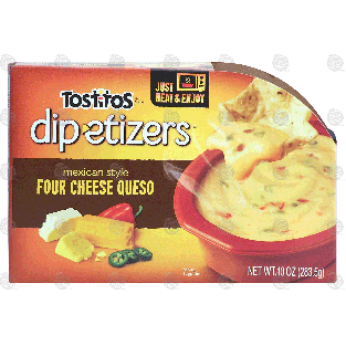 Tostitos dip-etizers mexican style four cheese queso  10oz