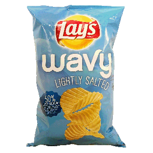 Lay's Wavy lightly salted potato chips  7.75oz