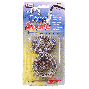 O'malley Valve  aluminum lint snare for washing machine drain hose  2ct
