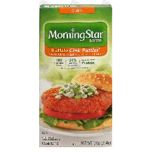 Morningstar Farms Chik'n buffalo chik patties; spicy buffalo-styl10-oz