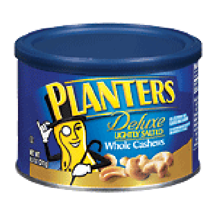 Planters Deluxe lightly salted whole cashews 8.5oz
