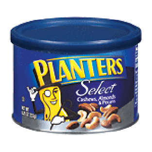 Planters Select cashews, almonds & pecans mixed nuts 8.25oz
