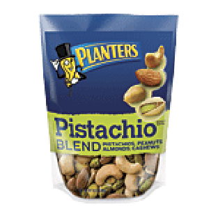 Planters Blend pistachios, peanuts, almonds, cashews 10oz