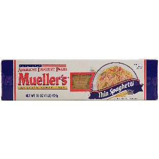 Mueller's Spaghetti thin enriched 16oz