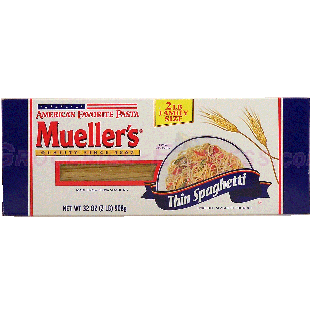 Mueller's Spaghetti thin spaghetti america's favorite pasta 32oz