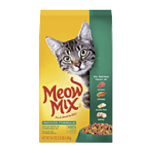 Meow Mix Dry Cat Food Indoor Formula 3.15lb