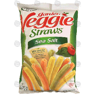Sensible Portions Garden Veggie veggie straws, sea salt, snack 5oz