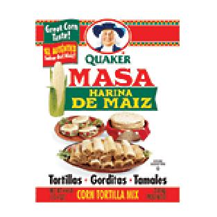 Quaker  corn tortilla mix, masa harina de maiz 4.4lb