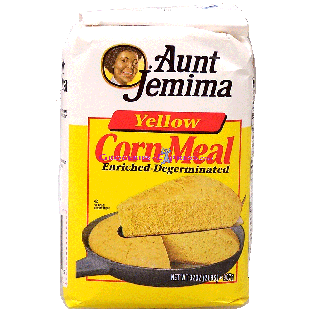 Aunt Jemima  yellow corn meal enriched-degerminated 2lb