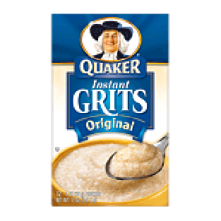 Quaker  Instant Grits original style, 12-pouches 12oz