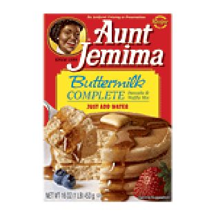 Aunt Jemima Pancake & Waffle Mix Buttermilk Complete 16oz