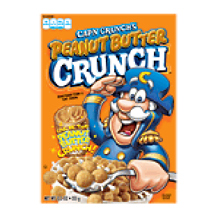 Quaker Cap'n Crunch's peanut butter crunch sweetened corn & oat 12.5oz