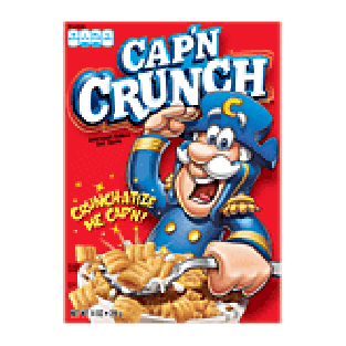 Quaker Cap'n Crunch sweetened corn & oat cereal 14oz