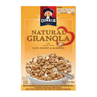 Quaker Granola Natural Oats & Honey 14oz