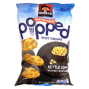 Quaker Popped kettle corn rice crisps 3.52oz