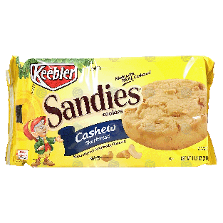 Keebler Sandies cashew shortbread cookies 11.2oz