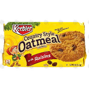 Keebler Country Style Oatmeal country style oatmeal cookies with10.1oz