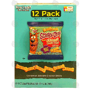 Keebler Scooby-doo! baked graham cracker sticks, cinnamon, 12 1-ou12oz