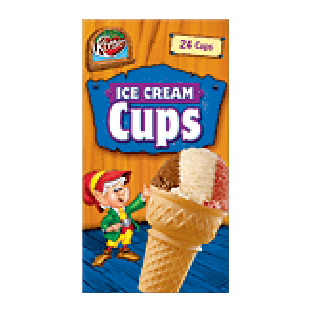 Keebler Ice Cream Cones 24 Cups 3oz