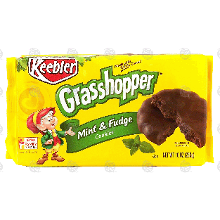 Keebler Grasshopper mint & fudge cookies 10oz