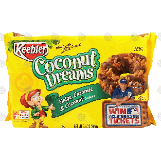 Keebler Coconut Dreams fudge, caramel coconut cookies 8.5oz