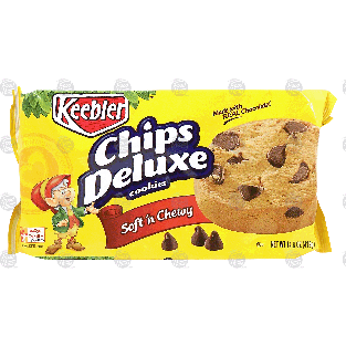 Keebler Chips Deluxe Soft 'n Chewy; chocolate chip cookies 14.8oz