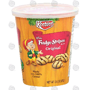 Keebler  original mini fudge stripes 3oz