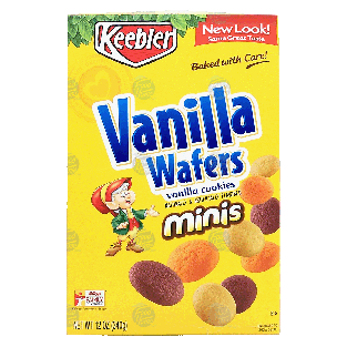 Keebler  vanilla wafers, mini vanilla cookies 12oz