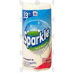 Sparkle  paper towels with thirst pockets, 2-ply sheets  1pk