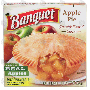 Banquet  apple pie, fresh baked taste 7-oz